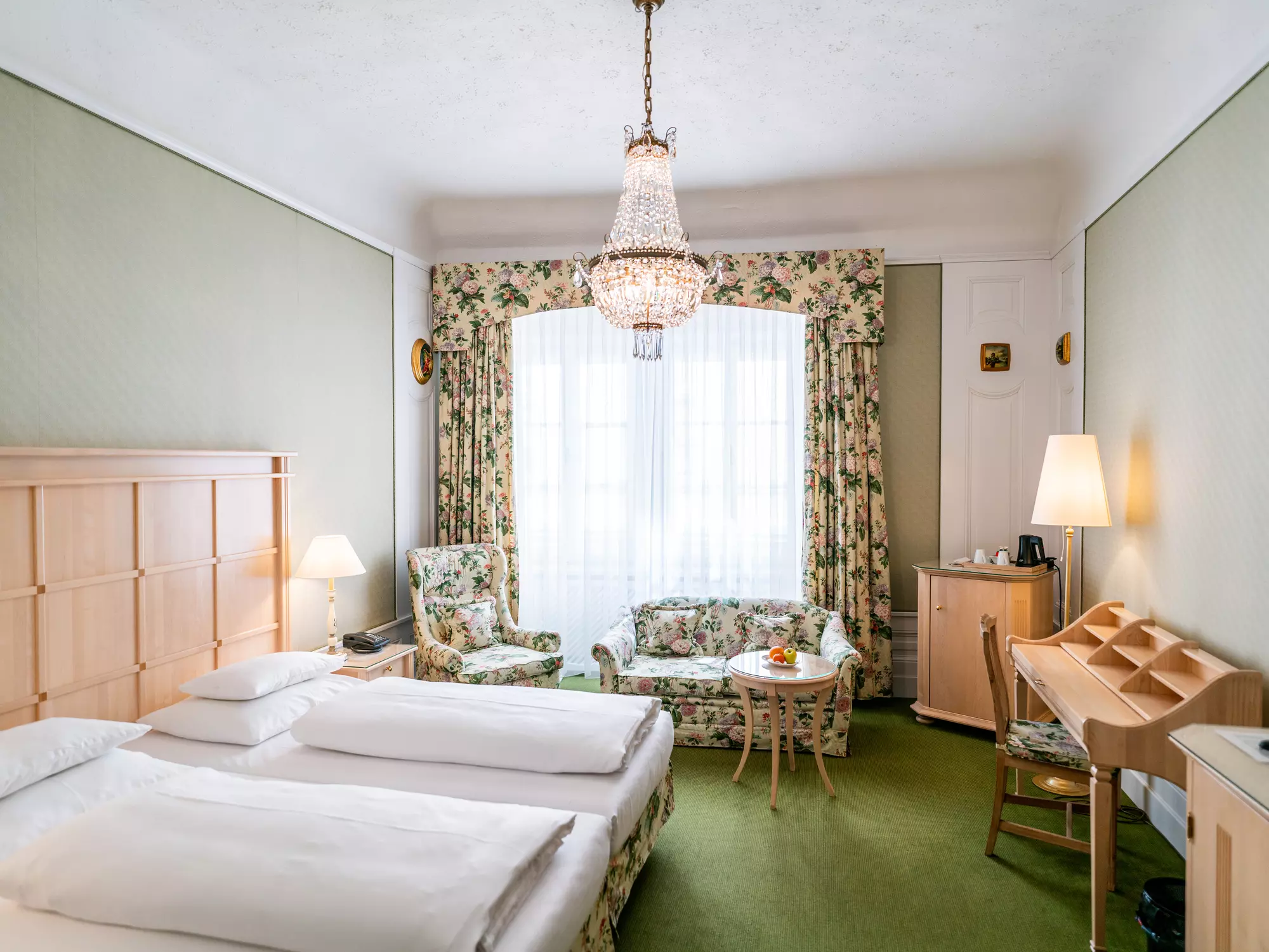 [Translate to en:] Doppelzimmer Klassik Hotel König von Ungarn