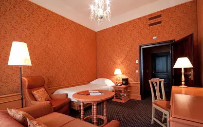 Einzelzimmer Klassik, traditionell, Hotel König von Ungarn, Wien Zentrum