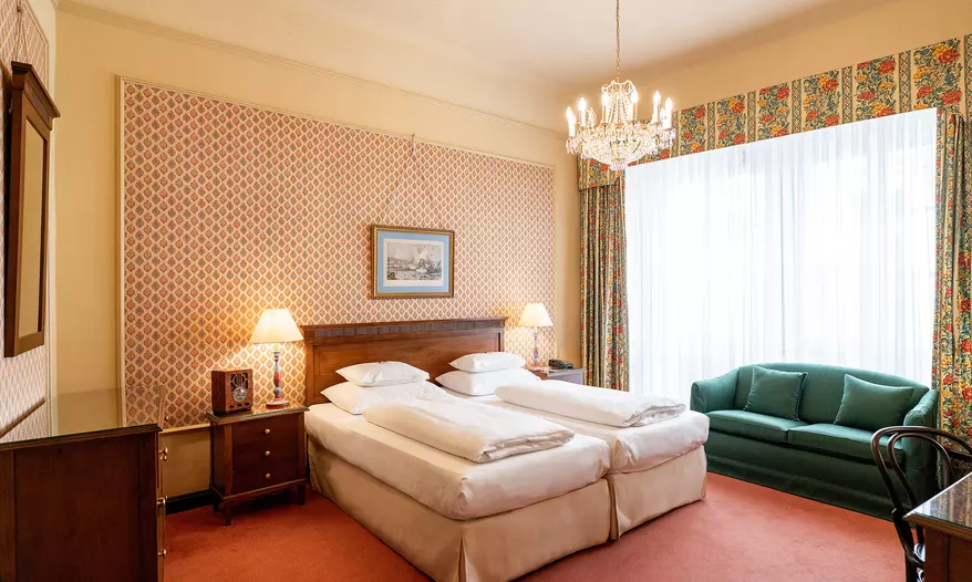 Double room traditional Hotel König von Ungarn